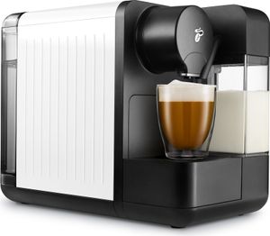 Tchibo Cafissimo "milk" Kapselmaschine Weiß für Kaffee, Espresso, Caffè Crema
