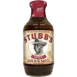 Stubb&#39,s Spicy Bar-B-Q Sauce scharf 450ml
