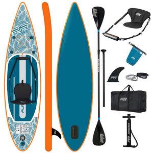 Aqua Marina Pure AIR 11'0" Aufblasbares Stand Up Paddle Board | 335x82x15 cm | Surfboard für Einsteiger & Fortgeschrittene mit zubehör