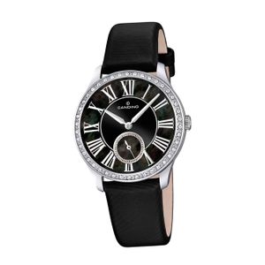Candino Elegance Quarzwerk Damen Uhr C4596/3 Armbanduhr Analog schwarz D2UC4596/3