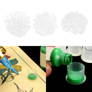 300stk. 15mm Tattoo Farbkappen Tattoo Cup Tintenbecher Ink Cups, Einzigartige Basis Verhindern Auslaufen von Tinte 300stk. 15mm Tattoo Farbkappen Tattoo Cup Tintenbecher Ink Cups, Einzigartige Basis Verhindern Auslaufen von Tinte