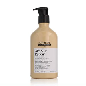 L´Oréal Professionnel Série Expert Absolut Repair Gold Quinoa + Protein Shampoo Pflegeshampoo für stark geschädigtes Haar 500 ml