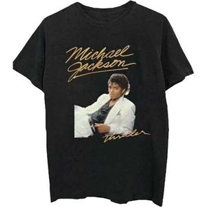 Michael Jackson - "Thriller Suit" tričko pro muže/dámy Unisex RO2579 (XXL) (černá)