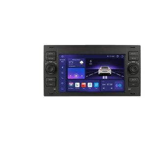 Autorádio Android, Ford Focus S-max C MAX Kuga Galaxy Fiesta Transit Fusion Connect Mondeo Carplay Autorádio Audio AI Voice, S3 b