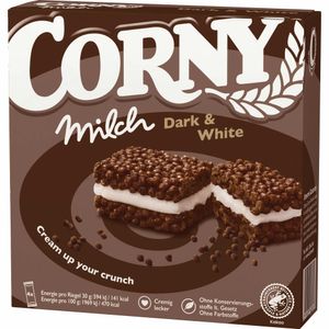 Corny Müsliriegel MILCH Dark & White, 4x30g