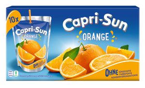 Capri Sun Orange 10 x 200ml Trinkpacks mit Orangensaft 2000ml