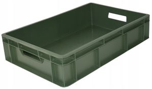 Plastikowy pojemnik EURO transportowy 60x40x13 Plastikowy pojemnik EURO transportowy 60x40x13