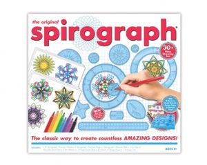 Spirograph-Spielset mit Markern