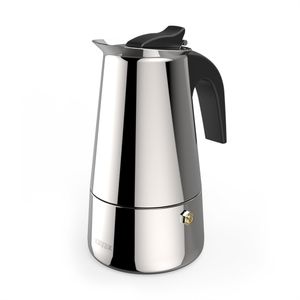 xavax® Espressokocher silber, 4 Tassen