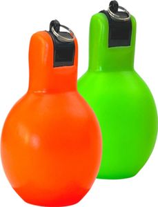 Best Sporting Handpfeife für Training und Sportunterricht 2er Set orange + grün