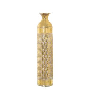 Bodenvase Alexandra House Living Gold Metall 15 x 15 x 68 cm