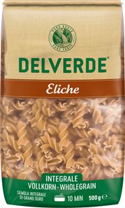 Delverde Vollkorn Eliche Integrale Hartweizen Vollkorn Nudeln 500g