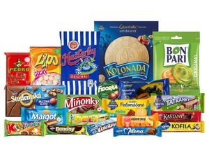 CzechBox Classic - Leckere Box mit 20 sorgfältig ausgewählten tschechischen Snacks und Süßigkeiten.