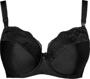 Teyli Gepolsterter Still-BH mit Bügeln und Spitze Marte Mama Female 205 schwarz 105C Teyli Gepolsterter Still-BH mit Bügeln und Spitze Marte Mama Female 205 schwarz 105C