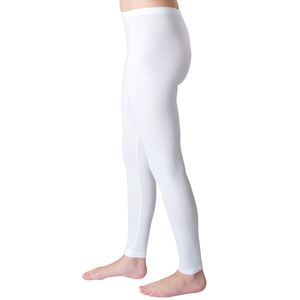 HERMKO 1720 Damen Legging aus 100% Bio-Baumwolle, Farbe:weiß, Größe:40/42 (M)