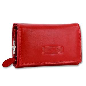 Money Maker Kožená dámská peněženka Waiter Wallet Red RFID Protection OPJ704R