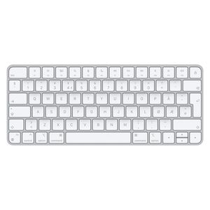 Apple Magic, 60%, Verkabelt & Kabellos, USB + Bluetooth, Aluminium, Weiß