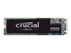 Crucial MX500 250GB CT250MX500SSD4-bis zu 560MB/s (3D NAND, SATA, M.2 Type 2280SS, Internes SSD)