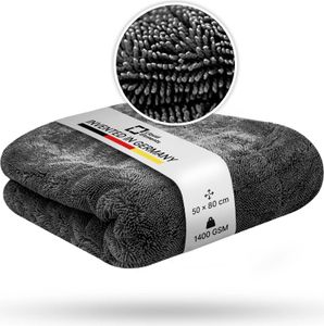 Liquid Elements Black Hole XL Premium Trockentuch 80x50cm 1400GSM randlos