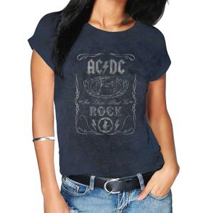 AC/DC - "Cannon Swig" T-Shirt für Herren/Damen Unisex RO2995 (M) (Schwarz)