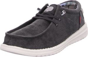 FUSION Washed Canvas Schuhe Herren schwarz 45