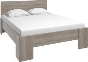 Manželská postel Colorado 1L, 160x200 cm, dub truflový, lamino