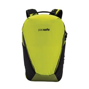 PACSAFE Venturesafe X18 Backpack - Anti-Diebstahl-Rucksack, Farbe:python green - hellgrün