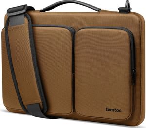 Aktovka na notebook TomToc Defender-A42 pre notebook 13-palcový hnedá
