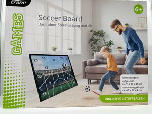 Crane Soccer Board klappbare Torwand 91 x 61 x 25 cm mit 2 Stoffbällen