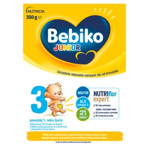 Bebiko Junior 3 výživná mliečna výživa pre deti od jedného roka 350g