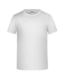 Promo-T Boy 150 Klassisches T-Shirt für Jungen white, Gr. S