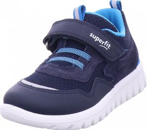 Superfit Sport7 mini Jungen Klettschuh in Blau, Größe 30