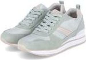 Tom Tailor Damen 3292712 Schnürhalbschuhe schlicht Logo-Print, Schnürung