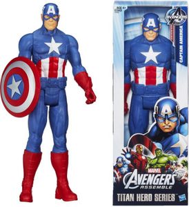 Hasbro A4809 Marvel Avengers Captain America Figúrka 30cm Titan Heroes Series