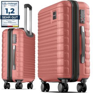 Travely Premium Handgepäck Koffer 55x40x20cm - passend für Ryanair, Lufthansa, Eurowings und co. I 36L Trolley mit sanften Rollen und TSA Schloss