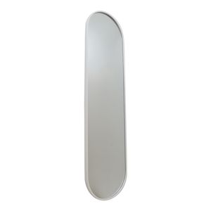 Fragix Boston Ganzkörperspiegel Oval - Weiß - Metall - 150x40