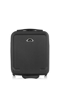 OCHNIK Koffer WALAB-0053 Hartschalenkoffer Reisekoffer Trolley Reisetasche, Material: ABS (Farbe: Schwarz, Größe: XS - 40×30×19 cm)