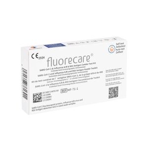 Fluorecare SARS-CoV-2/Influenza A+B/RSV Antigen Universal Test Kit (10ks jednotlivo balených) - Self Test - CE 2934