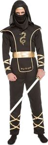 Mom Black Ninja Mann Brauch Schwarz M-L Schwarz M-L