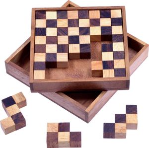 Schach Puzzle - Pentomino Puzzle - Lernspiel - Knobelspiel mit 12 Pentominos Schach Puzzle - Pentomino Puzzle - Lernspiel - Knobelspiel mit 12 Pentominos