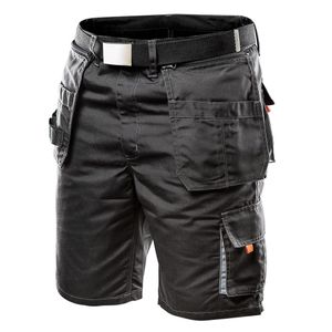 NEO TOOLS Kurze Arbeitshose Sicherheitshose Schutzhose Arbeitsbekleidung Sommer - Gr. M/50