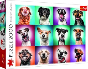 Trefl 27119 Lustige Hunde im Porträt II 2000 Teile Puzzle