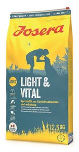JOSERA Light & Vita 12,5 kg Premium Trockenfutter für Hunde Gewichtskontrolle