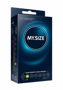 My.Size Kondome Größe 2, 49 mm, Standardpackung (10 Stück)