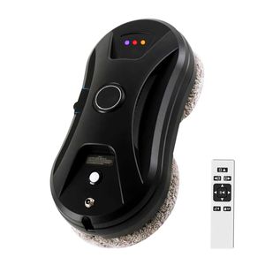 Fensterroboter mit Ultraschall 5600PA, intelligenter automatischer Roboter für Fenster/Fliesen/hohe Decken (schwarz)