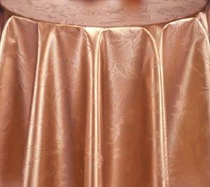 PVC Tischdecke Dahlia bronze Wachstuch - Länge & Breite wählbar- abwaschbar - Blume uni braun glänzend  , Größe:100 x 100 cm