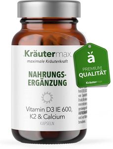 Vitamin D3 K2 Calcium Kapseln 1 x 60 Stück