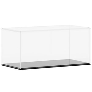 vidaXL Vitrine Transparent 30x15x14 cm Acryl