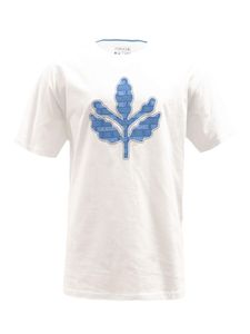 Fenerbahce Herren Accorn-T-Shirt mit Tribune-Muster L