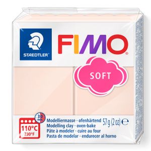 STAEDTLER FIMO soft, Modellierton, ružová, 110 °C, 30 min, 56 g, 55 mm